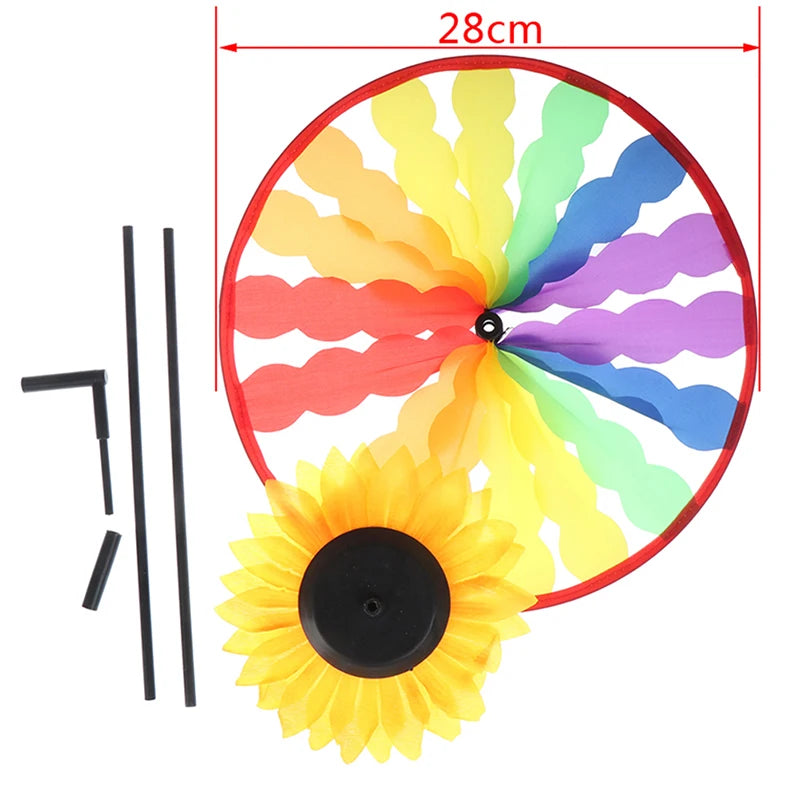 Sunflower Whirling Wind Spinner